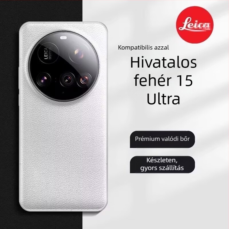 Xiaomi 15 Ultra hátlap tok – Cortex anyag, ütésálló védelem, Impressziós kivitel