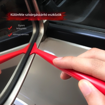 Baxifui 5 részes kaparó készlet autófóliához — műanyag eszközök a szélek vágásához és a fólia kezeléséhez