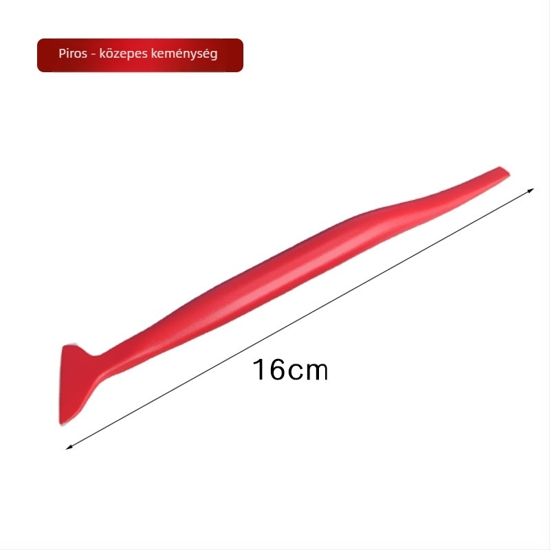 Baxifui 5 részes kaparó készlet autófóliához — műanyag eszközök a szélek vágásához és a fólia kezeléséhez