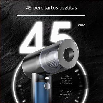 Hordozható kézi porszívó 4545 – vezeték nélküli, tölthető, ≤36V, 110W, 2300Pa