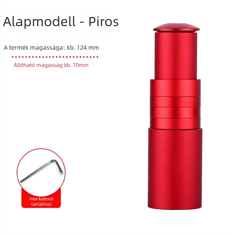 Szabályozható kormányemelő MTB-hez — fém, Lao Gao márka, magáncímke elérhető, uniszex