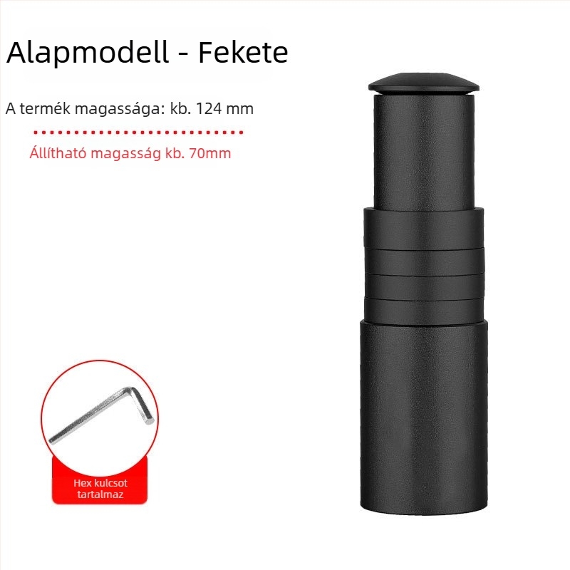 Szabályozható kormányemelő MTB-hez — fém, Lao Gao márka, magáncímke elérhető, uniszex