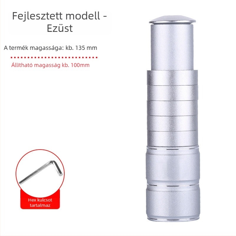 Szabályozható kormányemelő MTB-hez — fém, Lao Gao márka, magáncímke elérhető, uniszex