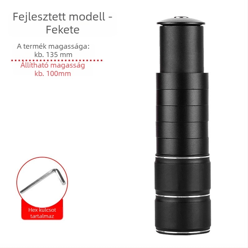 Szabályozható kormányemelő MTB-hez — fém, Lao Gao márka, magáncímke elérhető, uniszex