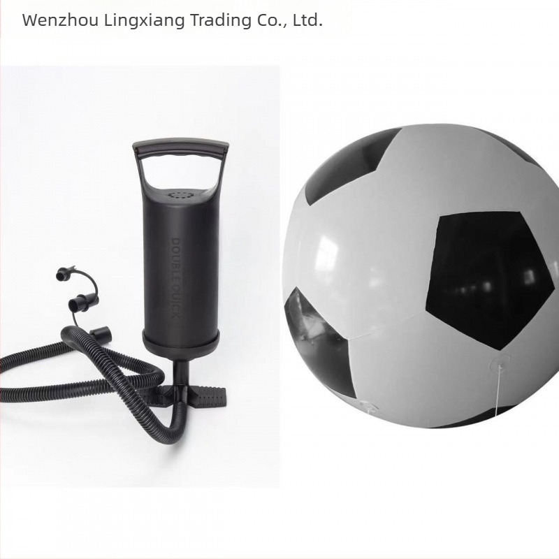 PVC-ből készült felfújható futball-labda, gépi varrással, logónyomás nélkül, általános használatra