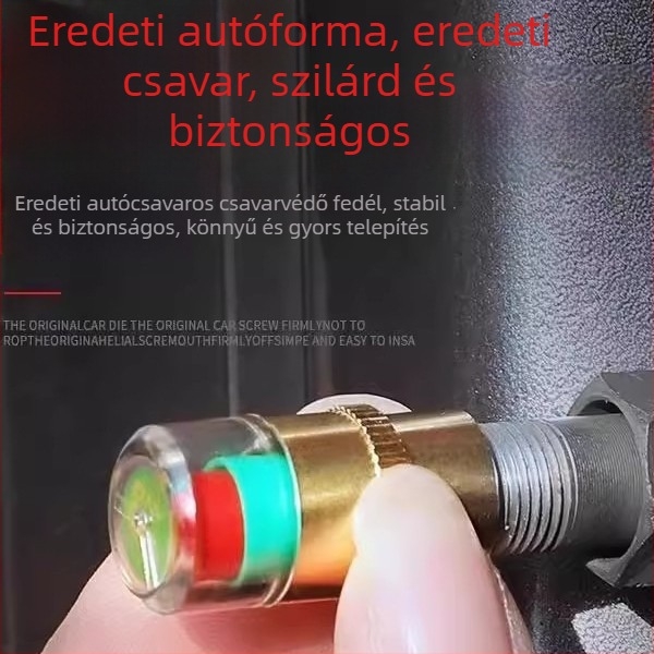 Strength Gumiabroncsnyomásmérő autókhoz és motorkerékpárokhoz – Külső mérőeszköz, nagy pontosságú; anyag: rozsdamentes acél, teljes rézmag, műanyag mag