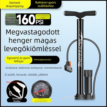 Mingzong márkájú kézi kerékpárpumpa, termékkód Ltao863067395496, nem importált