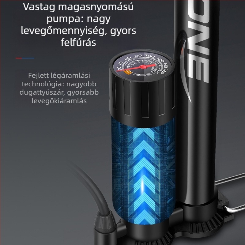 Mingzong márkájú kézi kerékpárpumpa, termékkód Ltao863067395496, nem importált