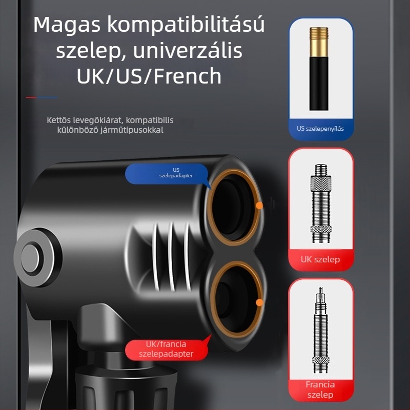 Mingzong márkájú kézi kerékpárpumpa, termékkód Ltao863067395496, nem importált