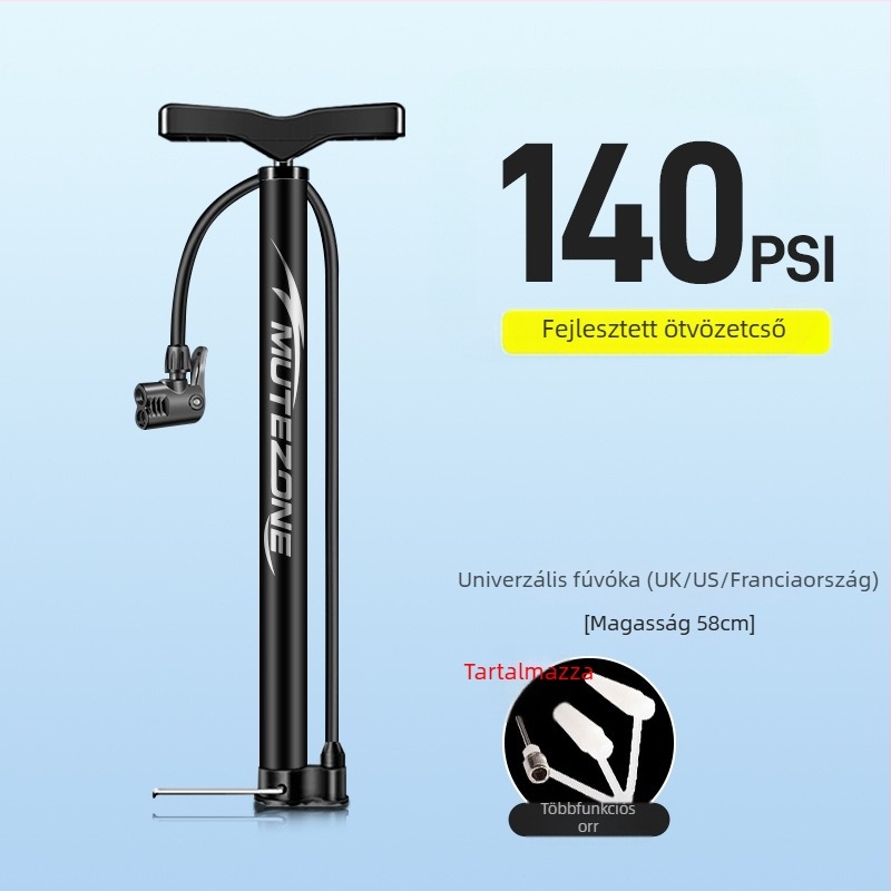 Mingzong márkájú kézi kerékpárpumpa, termékkód Ltao863067395496, nem importált