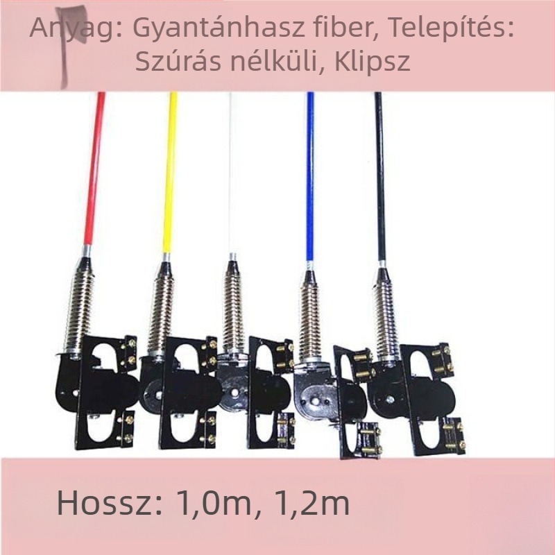 Díszítő antenna motorkerékpárokhoz | Szerelés: menetes | Márka: An shishui