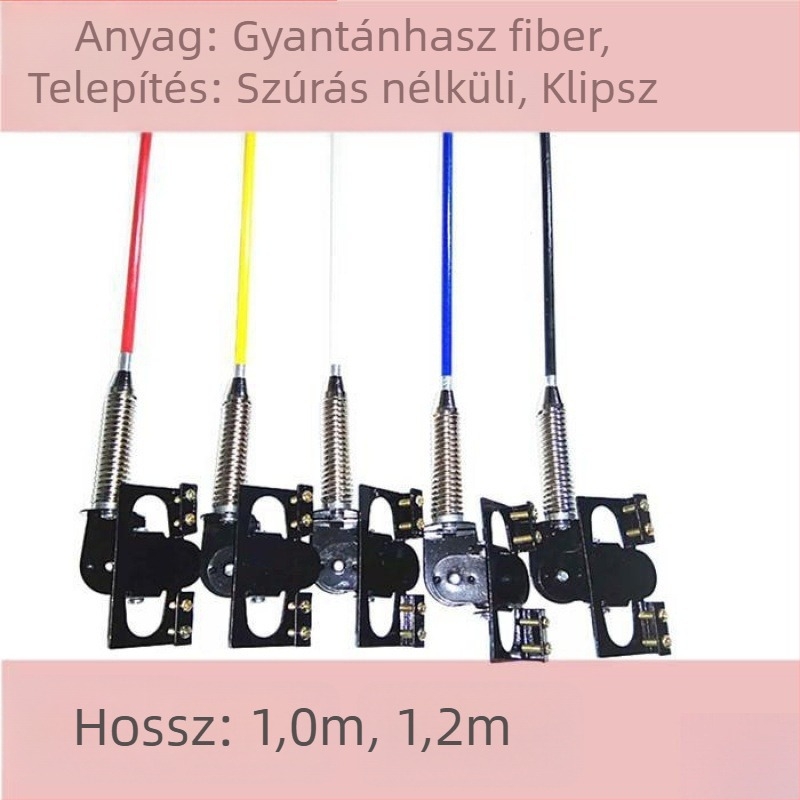Díszítő antenna motorkerékpárokhoz | Szerelés: menetes | Márka: An shishui