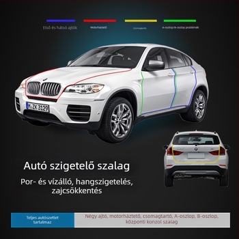 Teljes autó ajtó tömítőszalag – univerzális modell