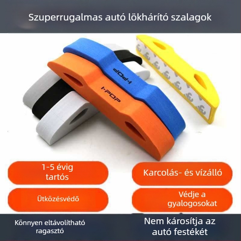 Autó ütközésvédő gumiszalag – védi az ajtókat, a visszapillantó tükröt, a karosszériát és az első lökhárítót