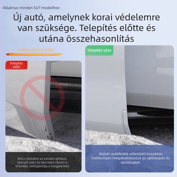 Ütközésgátló ajtócsík, Su7 modell, ABS anyag, Xiaomi-kompatibilis