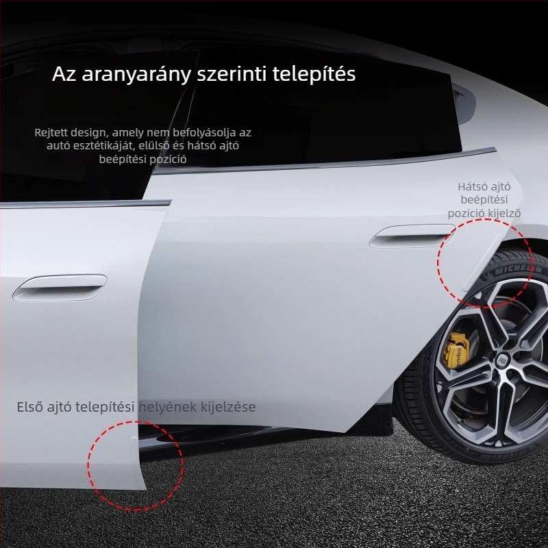 Ütközésgátló ajtócsík, Su7 modell, ABS anyag, Xiaomi-kompatibilis
