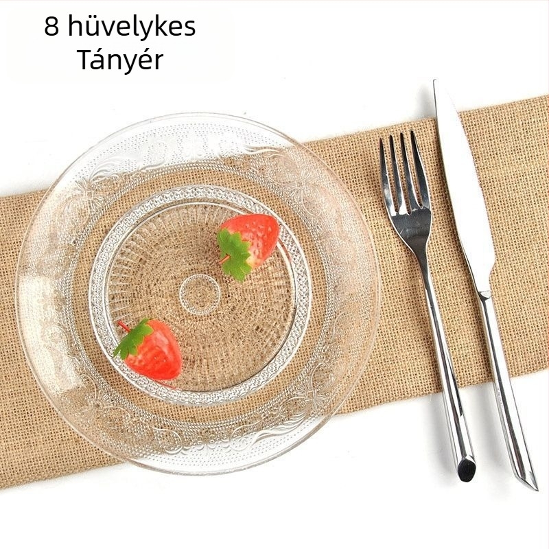 Rozsdamentes acél gyümölcstál, kültéri stílus, egyszerű dizájn