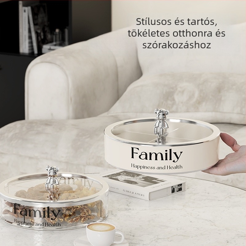 Akril gyümölcstartó, kettős rétegű, skandináv stílus, új kínai stílus, termékkód Smp2ethb