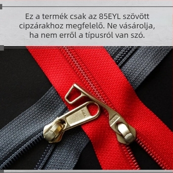 Utazótáska cipzárzáró csúszka – Ykks, cink ötvözet, elefántcsont-stílus, otthoni és táskákhoz, különleges termék