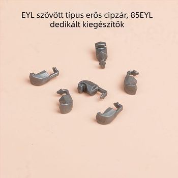 Utazótáska cipzárzáró csúszka – Ykks, cink ötvözet, elefántcsont-stílus, otthoni és táskákhoz, különleges termék