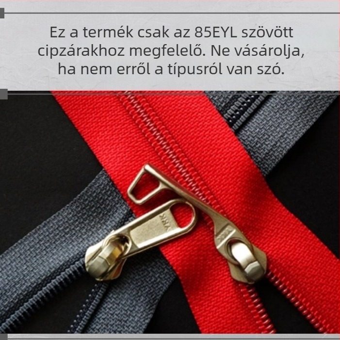 Utazótáska cipzárzáró csúszka – Ykks, cink ötvözet, elefántcsont-stílus, otthoni és táskákhoz, különleges termék