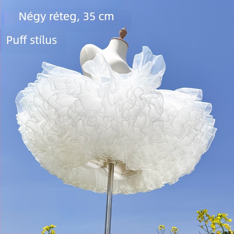 Lolitás petticoat, boneless bustle stílus, márka Jiu yichen, tavasz 2025, felnőttek, raktáron
