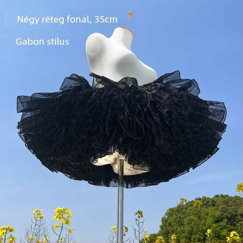Lolitás petticoat, boneless bustle stílus, márka Jiu yichen, tavasz 2025, felnőttek, raktáron