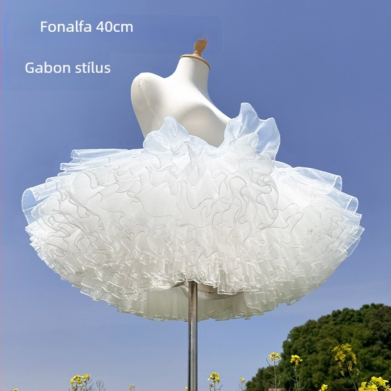 Lolitás petticoat, boneless bustle stílus, márka Jiu yichen, tavasz 2025, felnőttek, raktáron