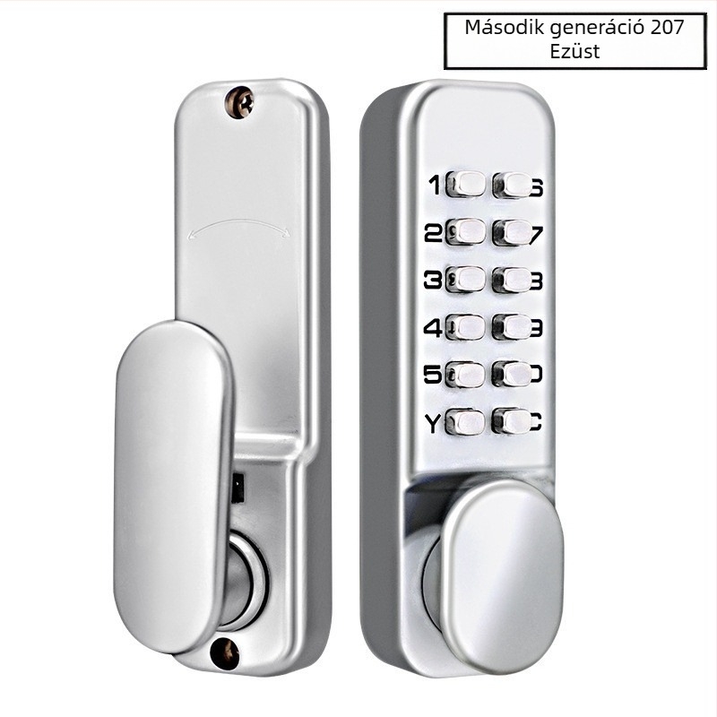 OSPON cink-ötvözetű mechanikus kombinációs zár, egyszeres zár, belső ajtókhoz, faajtókhoz, vasajtókhoz, alumínium művészeti ajtókhoz és kerítésekhez