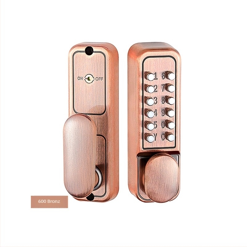 OSPON cink-ötvözetű mechanikus kombinációs zár, egyszeres zár, belső ajtókhoz, faajtókhoz, vasajtókhoz, alumínium művészeti ajtókhoz és kerítésekhez