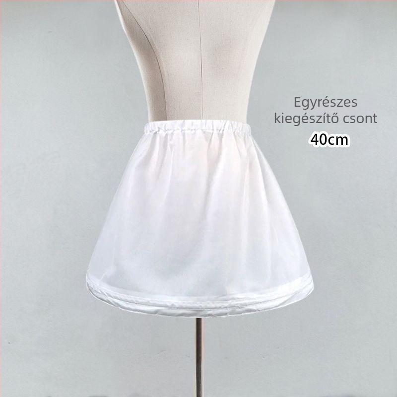 Csont nélküli szoknya támasz — háromrészes készlet, készleten, felnőtteknek, 2025 tavasz