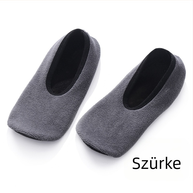 Csúszásmentes padlószoknik babáknak és gyerekeknek, fleeces béléssel, vastag, puha talppal, ideális a járástanuláshoz, tavasz–ősz–tél, uniszex