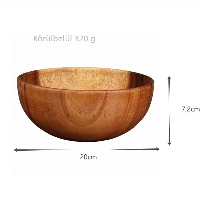 Japán stílusú fa kanál- és villa készlet, modern minimalista dizájn, fa fogantyú, 2020 télre kiadás