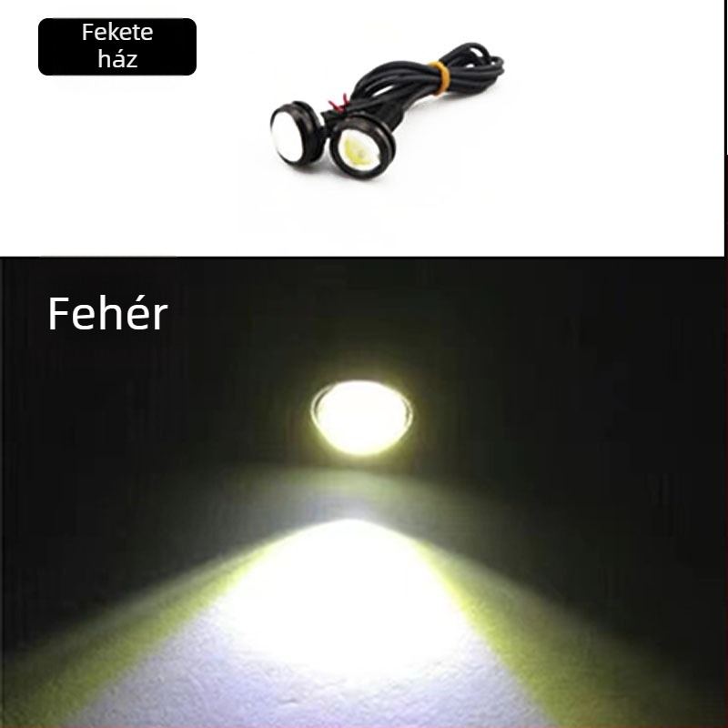 LED repülőgép-stílusú riasztófény elektromos járművekhez és motorkerékpárokhoz – villogó, dekoratív, ló éve motívum