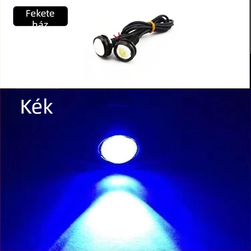 LED repülőgép-stílusú riasztófény elektromos járművekhez és motorkerékpárokhoz – villogó, dekoratív, ló éve motívum