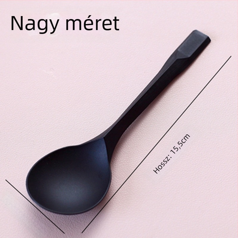 Egyszer használatos műanyag kanálok, egyenként csomagolva, vastagított kivitel, PP anyag, alkalmas elvitelre és desszertekhez