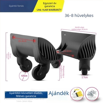 Unique ABS bőrönd kerék – univerzális kerék, táska kiegészítők, kerékcsere