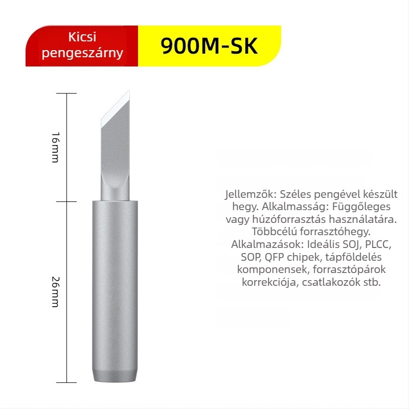 Forrasztóhegyek – LIHONK/Macro, 900m sorozat, vágófej/kerek fej/hegyes fej/patkófej