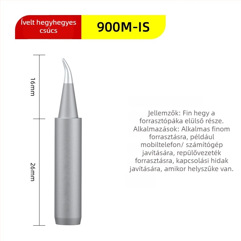 Forrasztóhegyek – LIHONK/Macro, 900m sorozat, vágófej/kerek fej/hegyes fej/patkófej