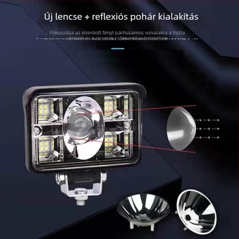 Autó LED fényszóró (78W, 12-80V, 12000 lm, 6000-6500K)