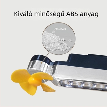 Szélenergia által működtetett LED nappali világítás autókhoz és motorkerékpárokhoz, vezeték nélküli (1W, 3V, 0.2A)