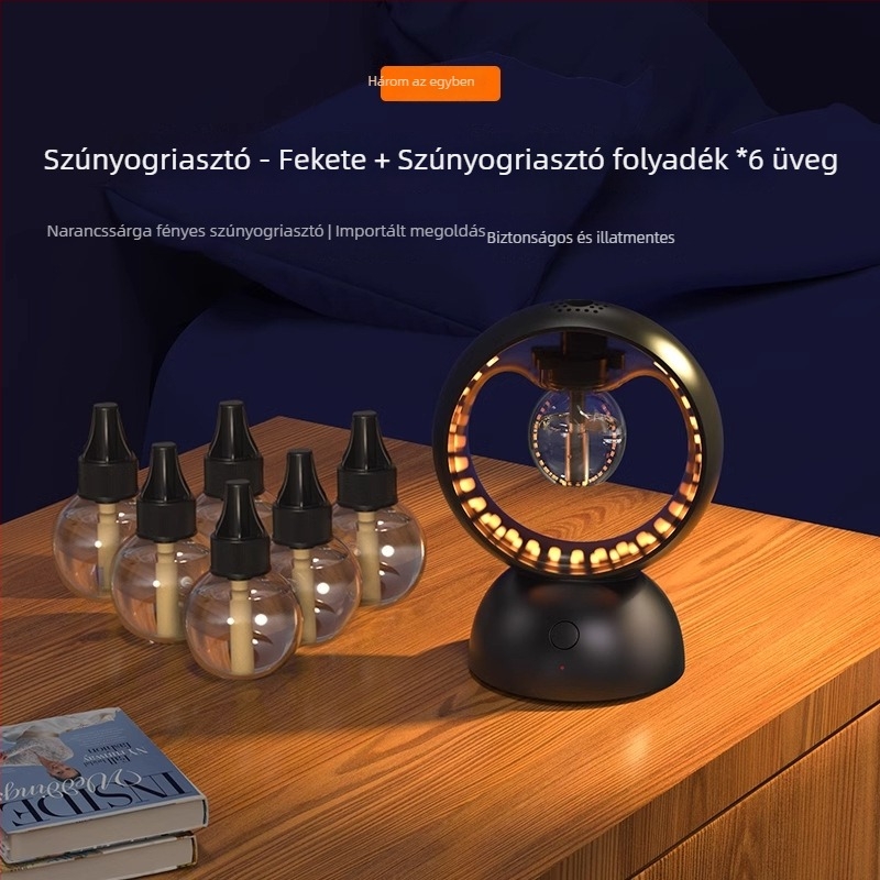 UV-lámpás szúnyogriasztó lámpa, Star Group modell, 21–30 m² lefedettség, ABS ház, illóolaj-alapú szúnyogriasztó