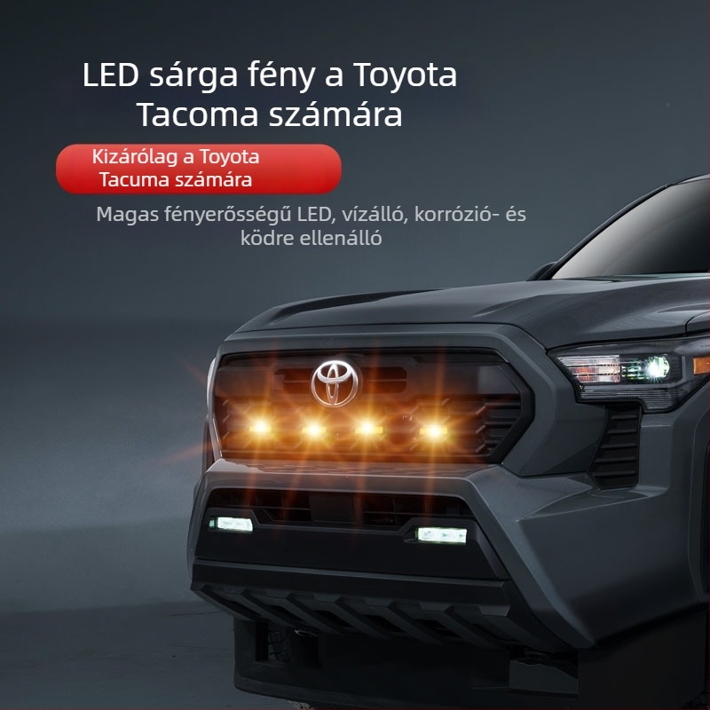 Tacoma középső rács LED világítás, ABS műanyag, 12V, 1W, 500 lm (Takuma center net light)