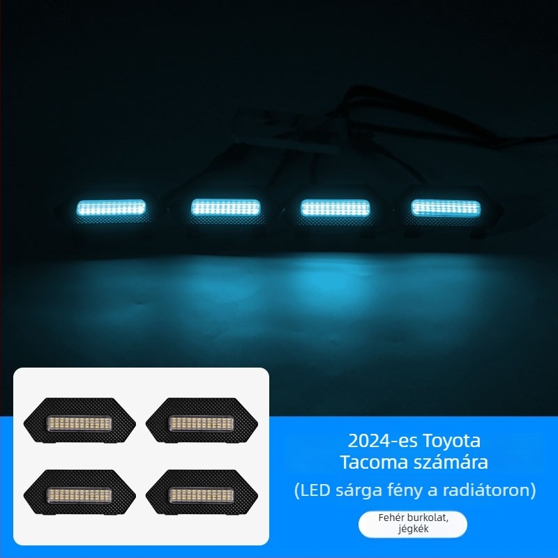 Tacoma középső rács LED világítás, ABS műanyag, 12V, 1W, 500 lm (Takuma center net light)