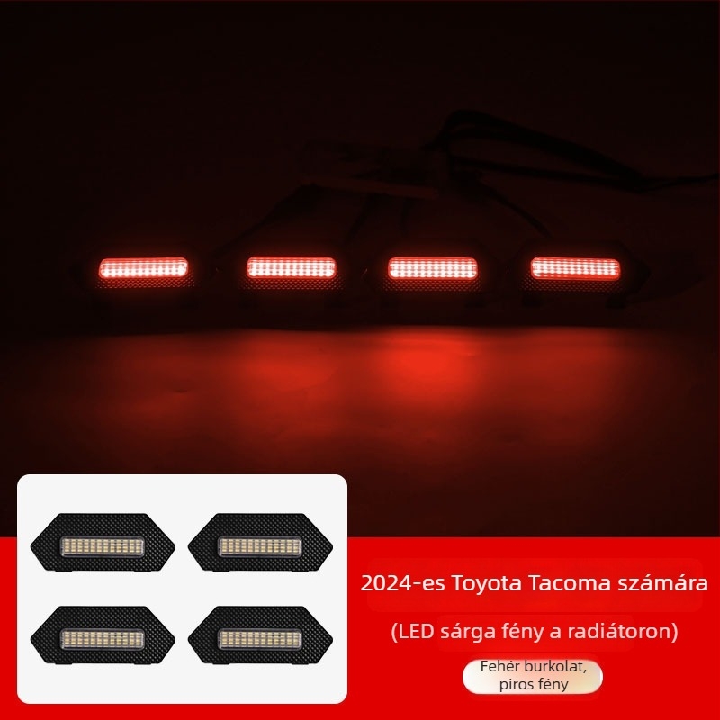Tacoma középső rács LED világítás, ABS műanyag, 12V, 1W, 500 lm (Takuma center net light)
