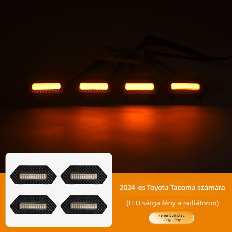 Tacoma középső rács LED világítás, ABS műanyag, 12V, 1W, 500 lm (Takuma center net light)
