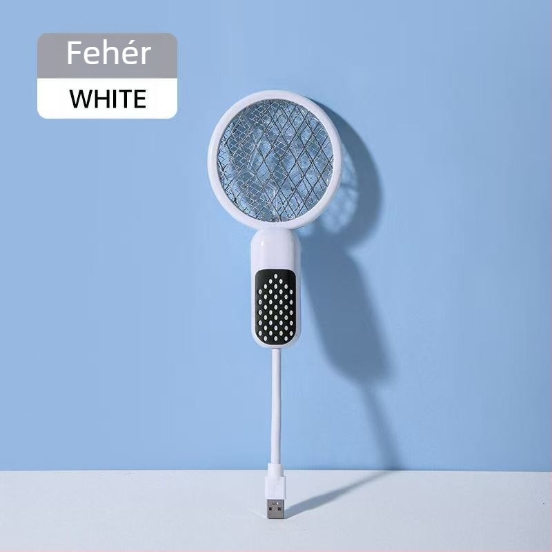 Elektromos szúnyogcsapó LED fénnyel, USB tápegység, 41-60㎡ lefedettség, Ni-Zn-Fe háló