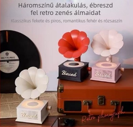 Beépített karaoke mikrofonnal rendelkező Bluetooth hangszóró – Bluetooth 5.3, 6W kimenet, 1200–2000mAh akkumulátor, frekvenciasáv 20Hz–20kHz, SNR ≥70dB
