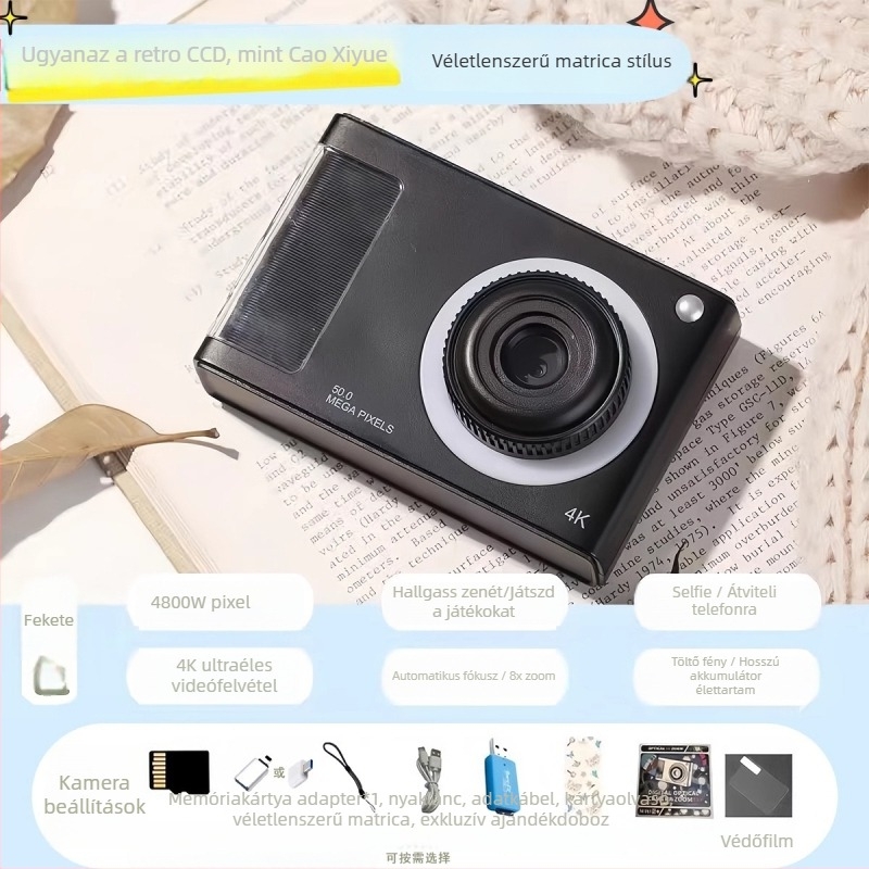 CCD selfie kamera 50MP szenzorral, 8x optikai zoom, periszkópos objektív, elektronikus képstabilizáció