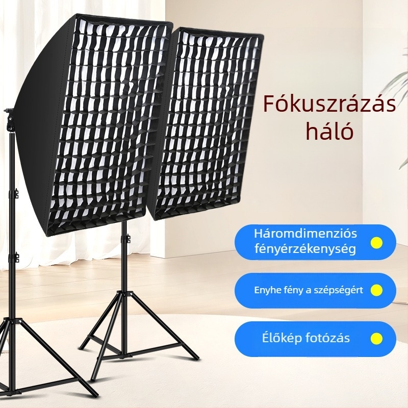 Yu Guang LED élő közvetítéshez világítás portréfotózáshoz — 10–50W, 220V, három színhőmérséklet